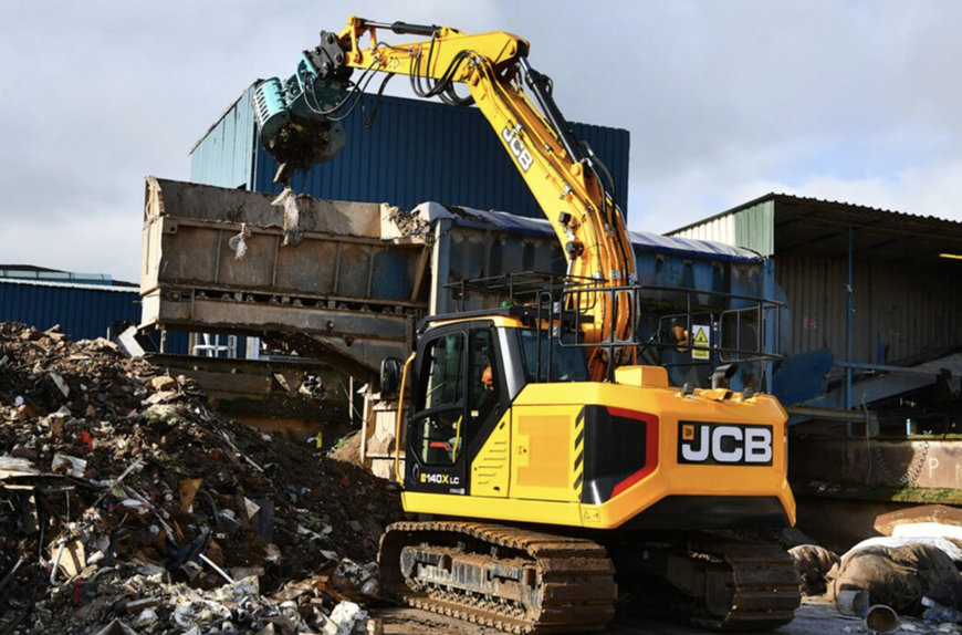 JCB 140X WASTES NO TIME FOR MRW